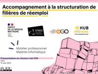 Atelier Conférence "Donner une seconde vie au matériel informatique et au mobilier dans l'administration"